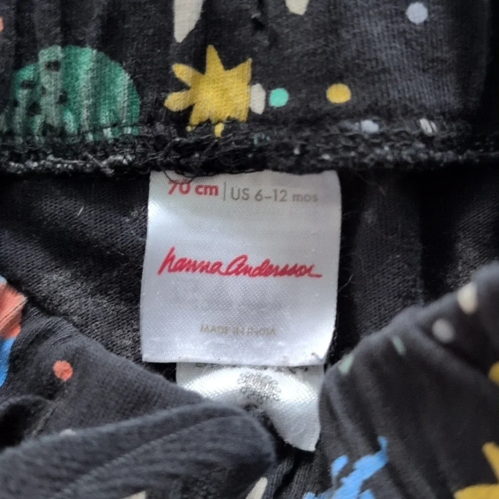 Hanna Andersson 6-12 Months Space Print Knit Jogger